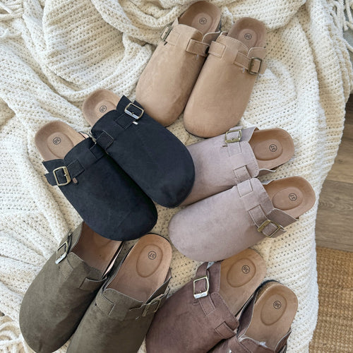 Nordic Peace Nordic Suede Clogs