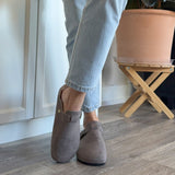 Nordic Peace Nordic Suede Clogs, view 3