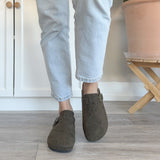Nordic Peace Nordic Suede Clogs, view 6