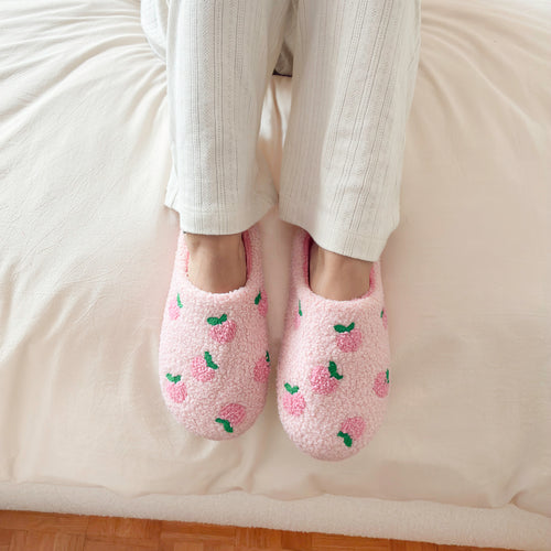 Nordic Peace Peachy Plush Slippers