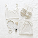 Nordic Peace Pearl Bride Slippers, view 4