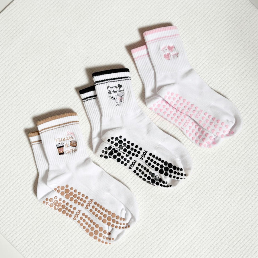 Nordic Peace Pilates Grip Socks Pack