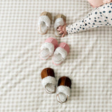 Nordic Peace Plush Baby Slippers, view 2