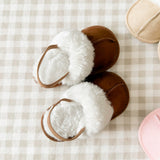Nordic Peace Plush Baby Slippers, view 4