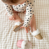 Nordic Peace Plush Baby Slippers, view 6