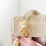 Nordic Peace Plush Diaper Caddy Organizer, view 5