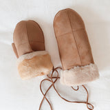 Nordic Peace Plush Tie-on Mittens, view 5