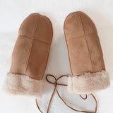 Nordic Peace Plush Tie-on Mittens, view 6