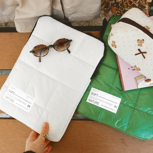 Nordic Peace Puffer MacBook & iPad Case