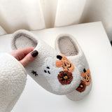 Nordic Peace Pumpkin Boo Slippers, view 6