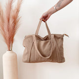 Nordic Peace Rosie Corduroy Tote Bag, view 6