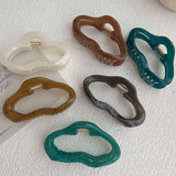 Nordic Peace Ruby Stylish Hair Claw Clips, view 4