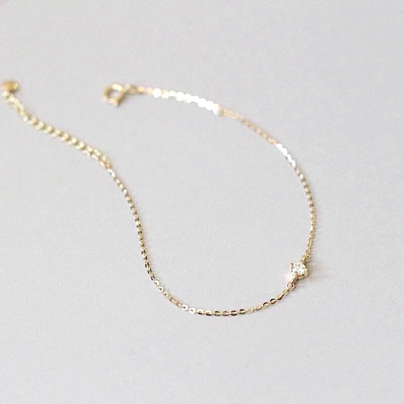 Nordic Peace Runa Gold Diamond Bracelet