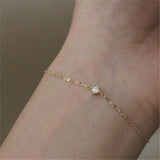 Nordic Peace Runa Gold Diamond Bracelet, view 2
