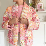 Nordic Peace Sam Floral Quilted Jacket, view 2