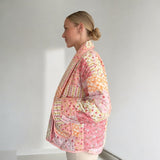 Nordic Peace Sam Floral Quilted Jacket, view 5