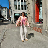 Nordic Peace Sarah Floral Quilted Jacket, view 3