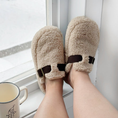 Nordic Peace Sofia Plush Mule Slippers
