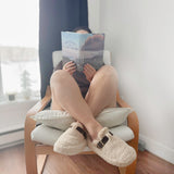 Nordic Peace Sofia Plush Mule Slippers, view 2