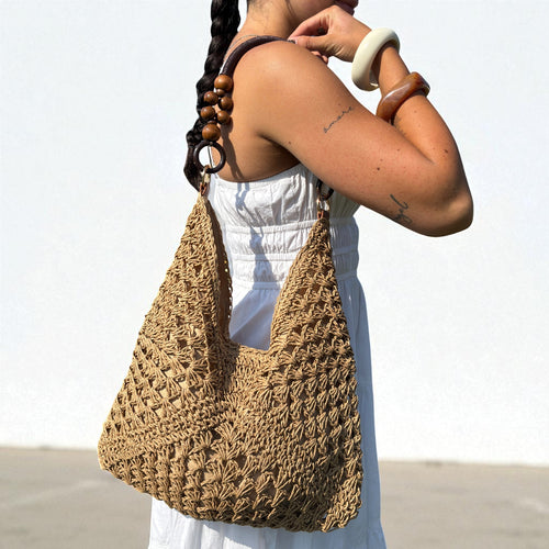Nordic Peace Sofia Woven Tote Bag