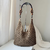 Nordic Peace Sofia Woven Tote Bag, view 3
