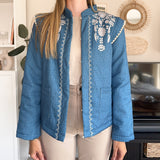 Nordic Peace Sophie Floral Print Jacket, view 3