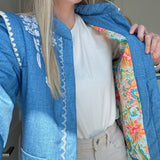Nordic Peace Sophie Floral Print Jacket, view 4