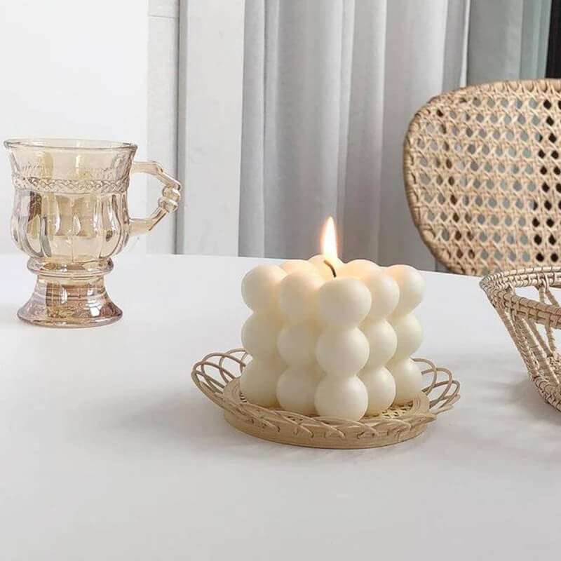 Nordic Peace Soy Cube Wax Candle