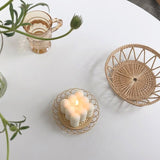 Nordic Peace Soy Cube Wax Candle, view 3