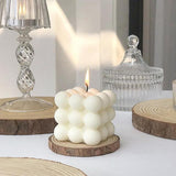 Nordic Peace Soy Cube Wax Candle, view 5