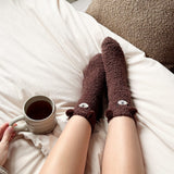 Nordic Peace Teddy Bear Fuzzy Socks Pack, view 6