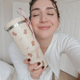 Nordic Peace Teddy Bow Insulated Water Bottle, view 2