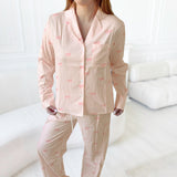 Nordic Peace Thea Soft Bow Pajama Set, view 3