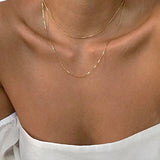 Nordic Peace Ulla Slim Minimalist Chain, view 2