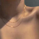 Nordic Peace Ulla Slim Minimalist Chain, view 3