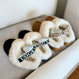 Nordic Peace Cozy Plush Fur-Lined Slippers, view 3