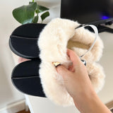 Nordic Peace Cozy Plush Fur-Lined Slippers, view 6