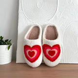 Nordic Peace Sweetheart Retro Comfy Slippers, view 4