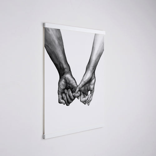 Nordic Peace White Magnetic Frame