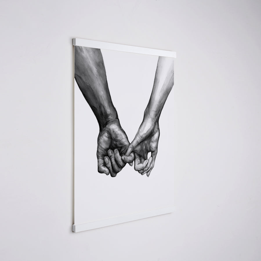 Nordic Peace White Magnetic Frame