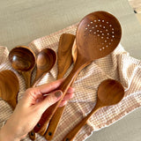 Nordic Peace Wooden Cooking Utensils 7 Pcs Set, view 2