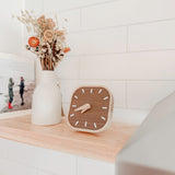 Nordic Peace Wooden Bedside Clock, view 4