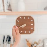 Nordic Peace Wooden Bedside Clock, view 5