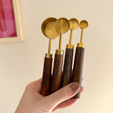 Nordic Peace Wooden Measuring Cups and Spoons, view 4