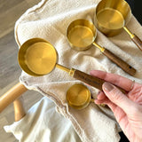 Nordic Peace Wooden Measuring Cups and Spoons, view 5
