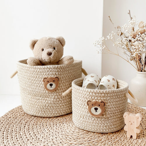 Nordic Peace Woven Storage Basket (2 PCS)