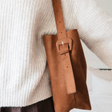 Nordic Peace Zoe Suede Shoulder Tote Bag, view 2