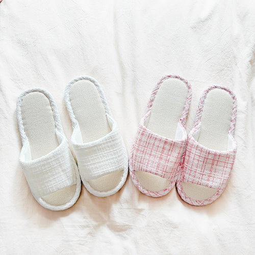 Nordic Peace Zoey Linen Slippers