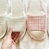 Nordic Peace Zoey Linen Slippers, view 4