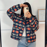 Nordic Peace Zuri Floral Quilted Jacket, view 3